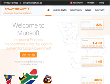 Tablet Screenshot of munsoft.co.za